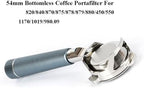 54mm Bottomless Coffee Portafilter Replacement，Compatible For Breville，870 875 878 880，Barista Tool With Basket Accessory(Metal wood) - Image 3