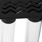 Coffee Bean Container, Single Dose Glass Coffee Bean Container with Lids Metal Display Stand and Funnel Coffee Storage Container Coffee Bean Dosing Cup for Home Office Cafe - Image 7