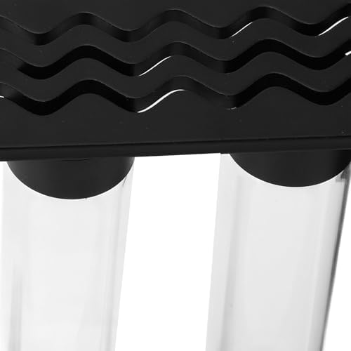 Coffee Bean Container, Single Dose Glass Coffee Bean Container with Lids Metal Display Stand and Funnel Coffee Storage Container Coffee Bean Dosing Cup for Home Office Cafe - Image 7
