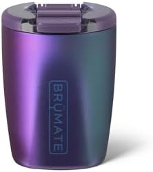 BrüMate Rocks 12oz Insulated Lowball Whiskey Tumbler, Dark Aura by Br%C3%BCMate
