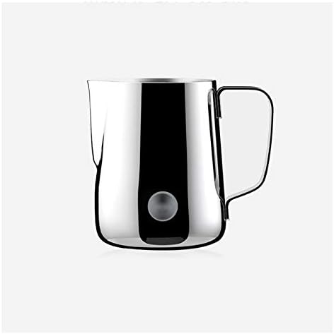 Stainless Steel Sauce Pitcher Espresso Milk Frothing Pitcher Coffee Jug Milk Frothing Cup (One Color 350ml) - Image 5
