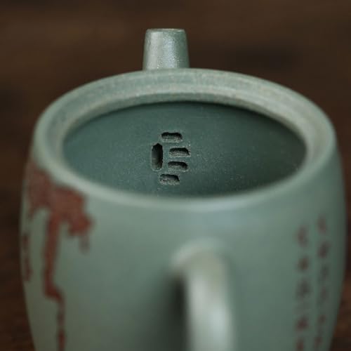 Tea Pots For Loose Tea Light Luxury Purple Clay Teapot Living Room Decoration Office Tea Set Art Teapot With Filter Hole Tea Set Tea Infuser Pot - Image 6
