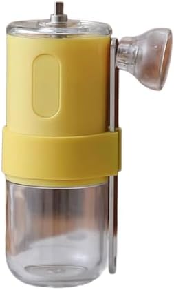 Portable Manual Coffee Grinder with Adjustable Ceramic Burr Soys Grinder Coffee MillFor Freshly Ground Coffee by Unknown