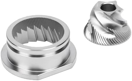 Stainless Steel Coffee Grinder Burrs Conical Burr Set Replacement for HS Plus with Modified Grooves Ensures Uniform Particles 1.9 Inch Diameter Ideal Home Baristas and Commercial - Image 4