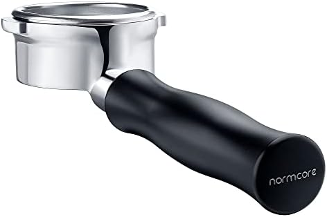 Normcore 58mm Bottomless Portafilter, Bottomless Naked Portafilter Fits Breville Dual Boiler Espresso Machine BES900XL, BES920XL, BES980XL, BES990BSS, 18g Filter Basket Included by NORMCORECOFFEETOOLS