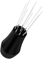 Normcore WDT Distribution Tool with Stand V3-9 Prong Needle Espresso Stirrer - 18 Needles 0.25mm / 0.3mm Thick Spring Wires - Weiss Distribution Technique - Anodized Aluminum Handle - Image 2