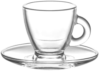 Set 6 cup with saucer 95cc Espresso "ROMA" 35X30X23 Cm. - Image 3