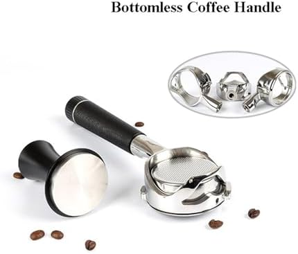 Hollowed Out 58mm Bottomless Portafilter，Compatible For Gaggia，Espresso Machine Barista Accessory(E red wood) - Image 4