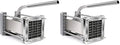 Sopito French Fry Cutter for Potatoes, 1/2 Inch Professional Grade (Pack of 2) by Sopito