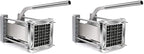 Sopito French Fry Cutter for Potatoes, 1/2 Inch Professional Grade (Pack of 2) by Sopito
