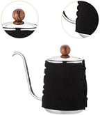 Gooseneck Coffee Kettle Pour Over Kettle Drip Pot Tea Kettle with Handleless Control and Stainless Steel Construction for and Fast Heating, Black - Image 2