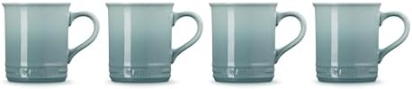 Le Creuset Stoneware Vancouver Mug, Set of 4, 14 oz. each, Sea Salt - Image 3