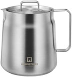 WAGENSTEIGER Stainless Steel Classic Tea Kettle 2.1 Quarts / 2 Liters, Multi-purpose Cooking Pot, Mini Milk Pan, Butter Warmer, On-the-go Saucepan, Ramen Pot, Stovetop Metal Tea/Coffee Pot (606) by Wagensteiger