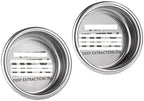 Precise 58.5mm Espresso Coffee Filter Baskets With Espresso Puck Screen Fit 58mm Portafilter Barista Accessories(18g and 20g Basket) by Unknown