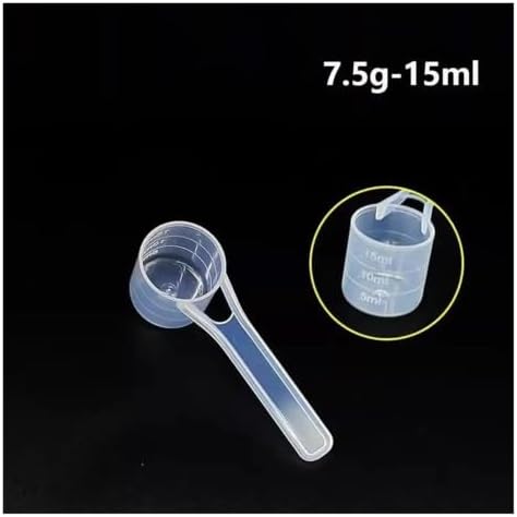 5PCS Plastic Measuring Spoon Set, Coffee Scoop with Scale - Image 2