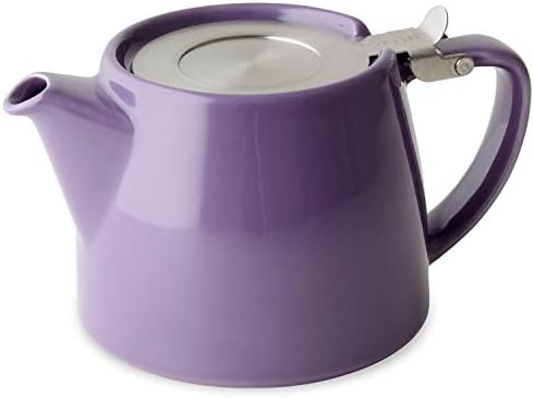 FORLIFE Stump Teapot with SLS Lid and Infuser, 18-Ounce, Purple - Image 3