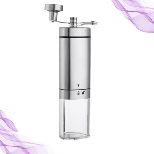 Cabilock Manual Coffee Bean Grinder with Triangle Handle, Stainless Steel - Image 5