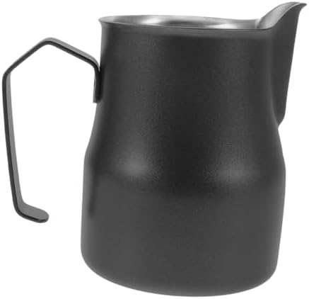 HOMSFOU 2pcs Espresso Frothing Pitcher Stainless Steel Steaming Cup for Latte Art Precision Spout Coffee Jug for Home and Coffee - Image 7