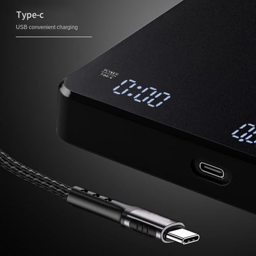 Coffee Scale with Timer Small LED Display oz/ml/g - Image 5