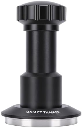 FLEXMAN Coffee Tamper, Stainless Steel Spring Loaded Calibrated Espresso Tamper with Ergonomic Handle, Barista Tools, Coffee Station Accessories for Cafe, Home (51mm) by flexman