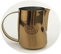KuGuo 500ml Milk Frothing Pitcher for Latte Art Espresso, Mirror Rose Gold by Unknown