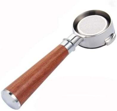 58mm 2ears Bottomless Portafilter,Compatible With Expobar,E61,Compatible With Rocket,Espresso Machine Stainless Steel Modified Coffee Handle Filter Tool(A) by Unknown