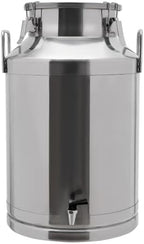 201 Stainless Steel Milk Jug, Heavy Duty Milk Transport Cans Jug with Sealed Lid for Hold Solids and Liquids (60L/15.85Gallon) by Unknown