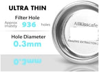 Compatible With E61, Compatible With Gaggia, 58MM Coffee Bottomless Portafilter Naked Double Spout, Espresso Machine Accessories Barista Tool(58mm For E61 AL) - Image 3