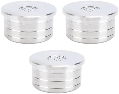 JTLB Stainless Steel Reusable Coffee Capsule, Reusable Coffee Pod Filter with Easy to Clean Design for Machine (with Paper Filters Brush Spoon Press Hammer) - Image 3