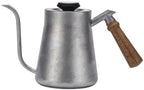 Stainless Steel Gooseneck for kettle With Thermometer, 650 850ML Narrow Spout Coffee Pot For Pour Over Brewing At Home Or Cafe(650ML Silver) by Unknown