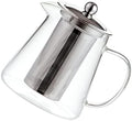 Glass Flower Teapot Stainless Steel Kettle Japanese Tea Pots Dispensing Stainless Steel Tea Infuser Glass Teapot For Stovetop Infuser Teapot Floral Tea Strainer Tea Filte,Transport-16X12.8X8.5CM by Unknown