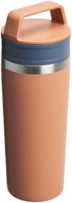 STANLEY Cafe To Go Travel Mug 16 oz | Leakproof Two-Part Drink Through Lid | Tumbler Cup for Coffee, Tea and Drinks | Insulated Stainless Steel Coffee Mug | BPA-Free | Toast - Image 3