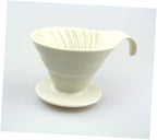 Filter Coffee Cup Ceramic Coffee Dripper for Home Brewing, Xmas - Image 2