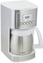 Cuisinart 12-Cup Coffee Maker, Programmable PerfecTemp Thermal Carafe Coffee Machine with 1-4 Cup Setting, Brew Strength Control and Brew Pause, Stainless Steel, White - Image 2
