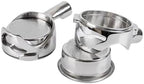 For Gaggia/Baby/Classic Coffee Machine Modified Handle Filter 58MM Bottomless Hollow Portafilter Stainless Steel Coffee Filter(58mm-Gaggia-grey) - Image 5