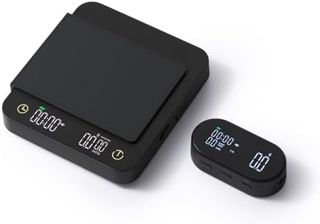 Fafeicy Digital Coffee Scale 0.1g Accuracy 3kg Capacity Timer (with - Image 2