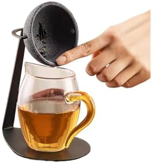 Ceramic Coffee Dripper – Reusable High-Density Paperless Steeper For Tea & Coffee, Compatible With Rotary Filter Holder Set ceramic coffee dripper(Dan Hong Cup) - Image 4