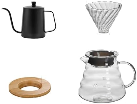For 1-2 Cups Reusable Funnel Hydraulic Dripper Accessories,Coffee Dripper Ceramic Coffee Filter Cup Maker(Colorful) by Unknown