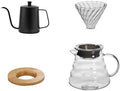 For 1-2 Cups Reusable Funnel Hydraulic Dripper Accessories,Coffee Dripper Ceramic Coffee Filter Cup Maker(Colorful) by Unknown