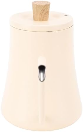Asixxsix Pour Over Kettle, 600ml 304 Stainless Steel Gooseneck Coffee Kettle with Ergonomic Handle Drip Spout for Brewing Coffee Tea Home Office Outdoor Camping - Image 2