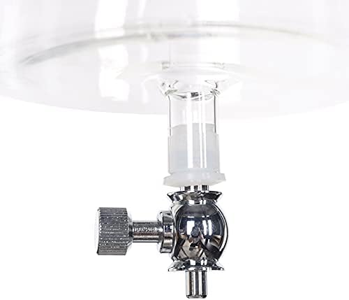 Iced Drip Coffee Maker Cold Brew Dripper Pot Cold-Drip Coffee Tower Ice Coffee Machine Pine Wooden Glass 2500ml Brown 11.02x9.65x45.28In - Image 7