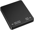 Coffee Scale 3kg/0.1g Digital Scale with Timer, Matte Black Kitchen Scale by LMRXOFE