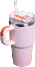 STANLEY Quencher H2.0 Flow State Tumbler, 20 oz, Rose Petal Shimmer - Image 3