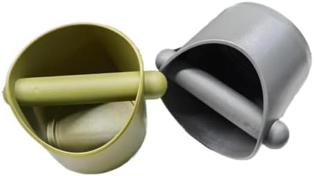 Mini Espresso Knock Box Straight Mouth Plastic Coffee Slag Bucket by Unknown