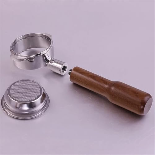 58mm 2ears Bottomless Portafilter,Compatible With Expobar,E61,Compatible With Rocket,Espresso Machine Stainless Steel Modified Coffee Handle Filter Tool(E) - Image 6