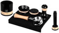 58mm Espresso Bottomless Portafilter With Espresso Tamper/Coffee Distributor Barista Coffee Accessories, Compatible With Muvna, Compatible With V Series(7-piece set) by Unknown