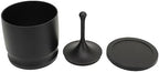 Blind Shaker 58mm 58mm Aluminum Alloy Coffee Dosing Cup with Lid Flying Coffee Powder Picker for Grinder Grey Making Supplies (Black) - Image 2
