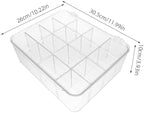 Plastic Tea Bag Holder with 16 Compartments and Lid Organizer - Image 2