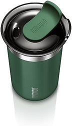 WACACO Octaroma Lungo Vacuum Insulated Coffee Mug, Double-wall Stainless Steel Travel Tumbler With Drinking Lid, 10 fl oz(300ml), Pomona Green - Image 2
