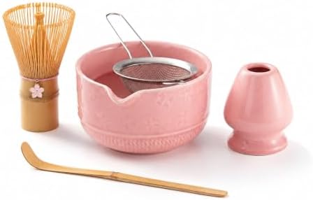 Bamboo Matcha Tea Set with Whisk and Bowl, Japanese-Style Home Practice by Unknown